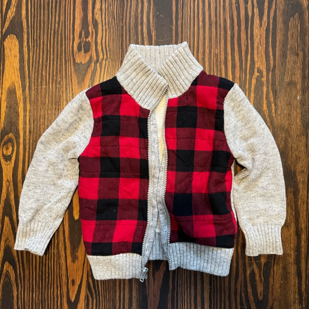 Cat & Jack sweater coat, size 3T